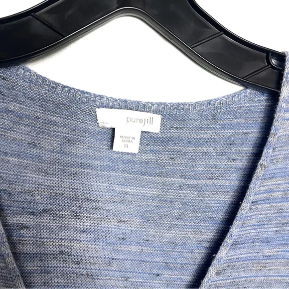 J. Jill Sky Blue Knit Tunic - Picture 7 of 8